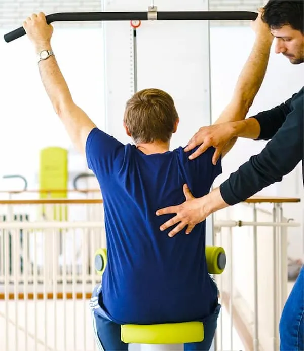 Kalkschulter Physiotherapie